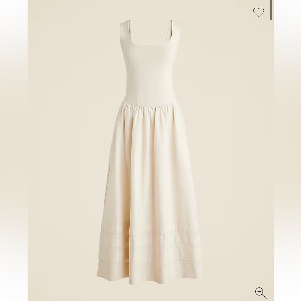 NWT J. crew drop waist Mixy dress